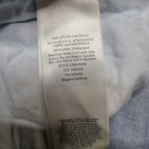 Current Elliott Size 25 The Stiletto Skinny Jeans in Niagra Destroy - Picture 5 of 7